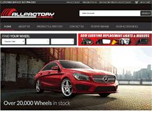 Tablet Screenshot of allfactorywheels.com